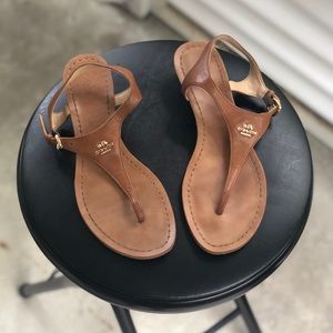 Authentic Brown Coach Sandals